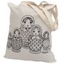 Colour In Childrens Russian Doll T Shirt, thumbnail 4 of 5