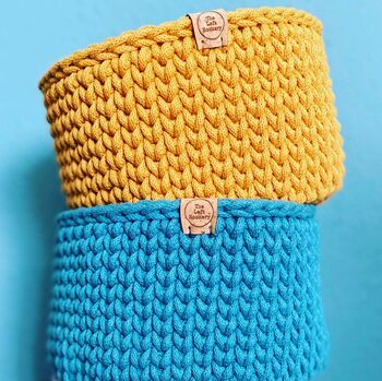 Crochet Basket Kit, 4 of 8