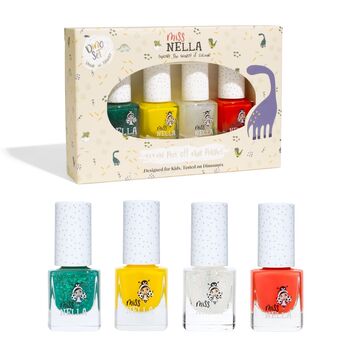 Nail Polish Dino Four Pack, 2 of 7