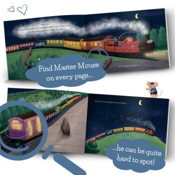 'The Sleepytown Express' Personalised Storybook – A Calming Bedtime Journey, 7 of 12