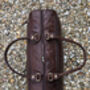 Luxury Buffalo Leather Holdall, Gym Bag, Travel Bag, thumbnail 2 of 3