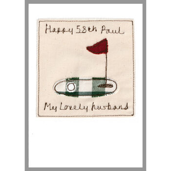 Personalised Golf Father's Day Card For Dad / Grandad, 2 of 11