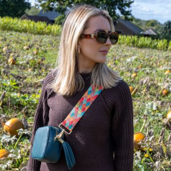Circus Harlequin Bag Strap | Extra Long Crossbody Replacement Bag Strap, 6 of 8