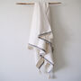 Personalised Handwoven Pure Cotton Bath Towel, thumbnail 2 of 10