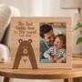 Personalised Daddy Bear Photo Frame, thumbnail 1 of 4