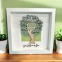 Personalised Hand Painted Framed Wooden Inspirational Family Tree, thumbnail 1 of 3