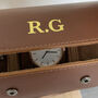 Personalised Luxury Foiled Watch Holder Case For Him, thumbnail 9 of 9