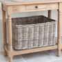 Extra Large Rectangular Rattan Storage Basket, thumbnail 1 of 3