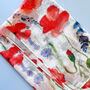 Personalised Poppy Print Scarf, thumbnail 6 of 11