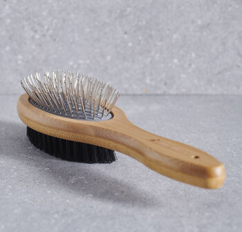 Bamboo Dog Grooming Brushes, 2 of 10