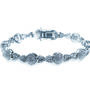 Vintage Style Crystal Pave Pattern Bracelet, thumbnail 4 of 4