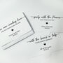 Bespoke Wedding Favour Scratch Card Holder Lotto Ticket Wallet, thumbnail 4 of 10