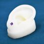 Genuine Amethyst Stud Earrings In Sterling Silver, thumbnail 8 of 12