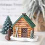 Cabin Ski Chalet Incense Cone Holder, thumbnail 1 of 2