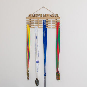 Personalised Medal Hanging Display Board, 9 of 11