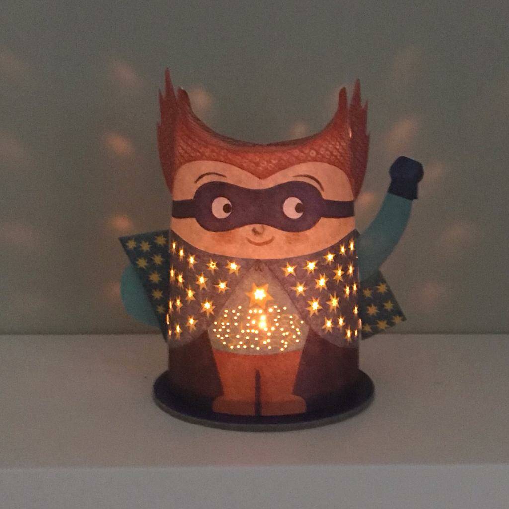 Children's Decorative Superhero Night Light, 1 of 9