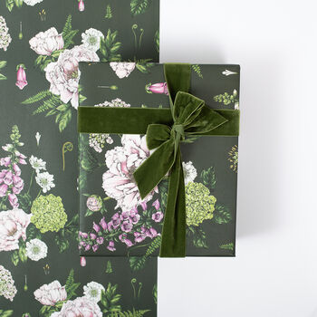 Botanical Gift Wrap 'Summer Garden', 4 of 4