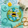 Bumblebee Felt Craft Brooch Kit, thumbnail 1 of 7