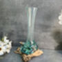 Medium 30cm Molten Glass On Root Vase – Fluted Display, thumbnail 1 of 12