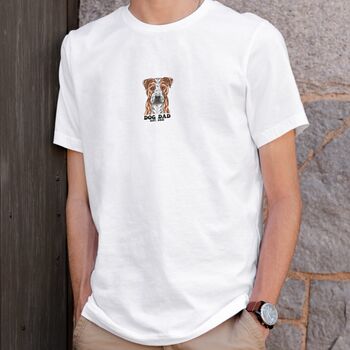 Custom Staffordshire Bull Terrier T Shirt, 9 of 10