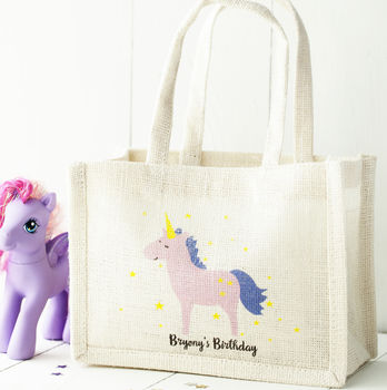 Personalised Design Jute Party Bags, 2 of 2
