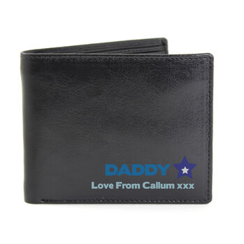 Personalised Dad Wallet With Star, 3 of 3