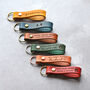 Personalised First / New Home Leather Keychain, thumbnail 2 of 9