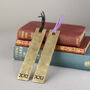 21st Anniversary Brass Bookmark Gift, thumbnail 1 of 9