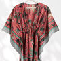 Leopard Jungle Print 100% Cotton Beach Kaftan, thumbnail 6 of 7