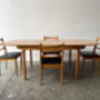 Mid Century Dining Table And Four Chairs By Schreiber, thumbnail 8 of 12