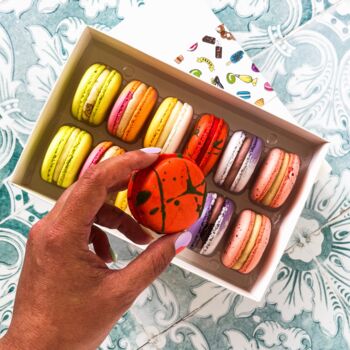 Vibrant Summer Macarons, 6 of 11