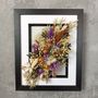 Purple Flower Frame, Wall Art, Home Decor, thumbnail 1 of 2