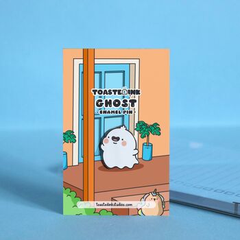 Ghost Enamel Pin | Cute Pin Badges, 5 of 5