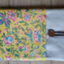 Handmade Book E Reader Tablet Sleeve, Nepali Cotton Yellow, thumbnail 9 of 9