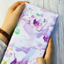 Watercolour Splash Wrapping Paper Set, thumbnail 3 of 9