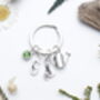 Personalised Gardening Keyring Garden Lover Present, thumbnail 4 of 9