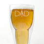 Personalised Bottoms Up Beer Glass, thumbnail 3 of 4