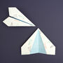 Paper Plane Birthday Card, thumbnail 4 of 5