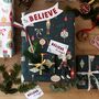 Nutcracker Mixed Christmas Wrapping Paper Set, thumbnail 5 of 10