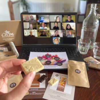 Private Online Fine Chocolate Discovery Experience For Groups With Tasting Box, 2 of 6