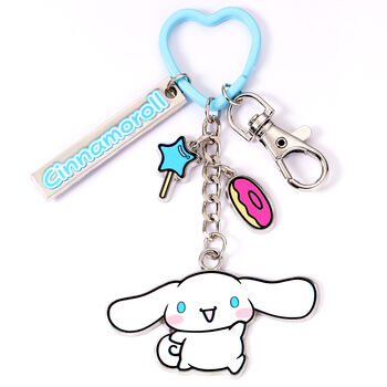 Hello Kitty Cinnamoroll Keyring With Charms, 2 of 5