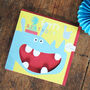 Laser Cut Rhino Birthday Card, thumbnail 4 of 5