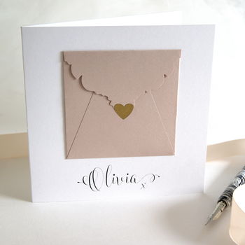 Personalised Matron Of Honour Precious Message Card, 6 of 8