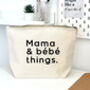 Mama And Bebe Things Zipped Pouch Baby Bag, thumbnail 5 of 7
