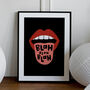 'Blah Blah Blah' Art Print A1, A2, A3, A4, A5, A6, thumbnail 1 of 3
