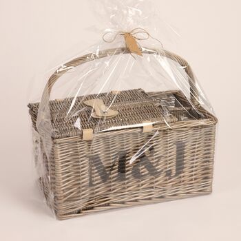 Personalised Four Person Picnic Basket, 3 of 5