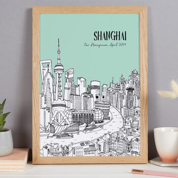 Personalised Shanghai Print, 7 of 10