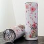 Pink Petals And Wildflower Travel Cup, thumbnail 2 of 5