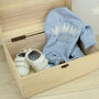 New Baby Animal Engraved Wooden Baby Keepsake Chest, thumbnail 2 of 2