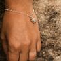 Silver Acorn Charm Bracelet, thumbnail 3 of 3